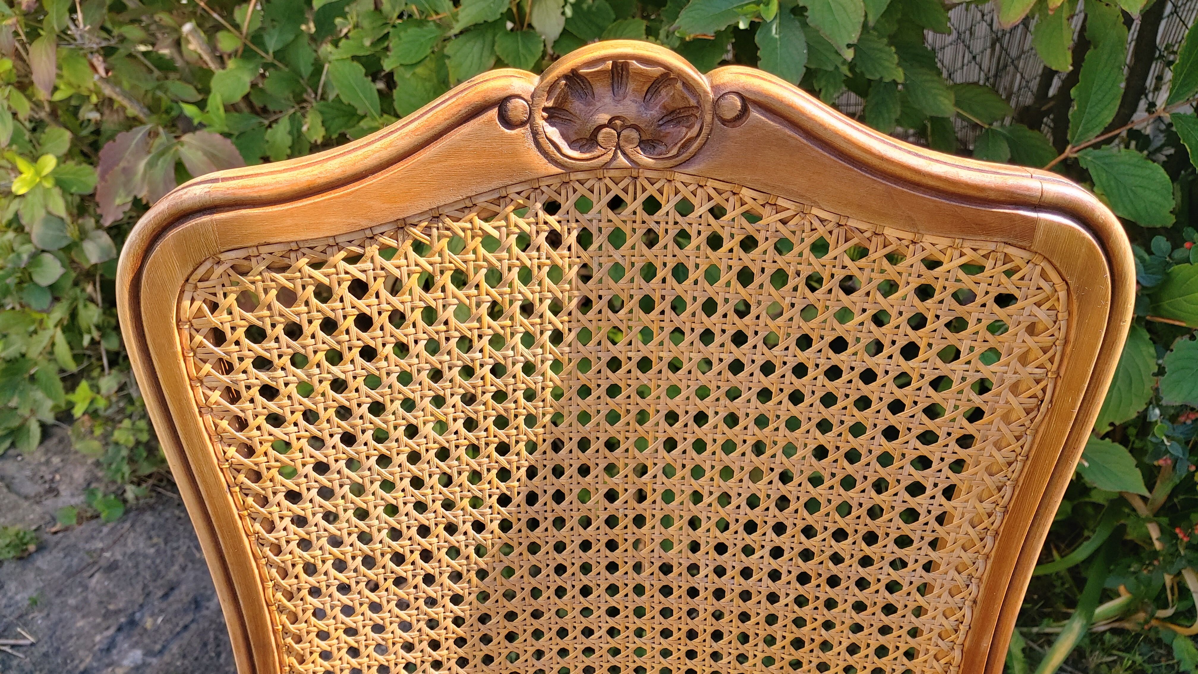 set of 4 regency style chairs