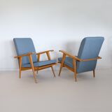 Pair of armchairs 60s
