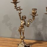 Antique candlesticks