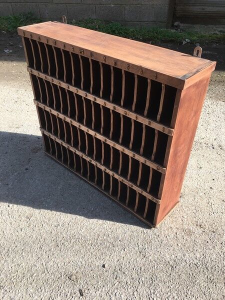 Hotel front desk shelf 1920