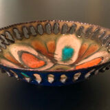 Enamelled metal cut Laurana Rame d'Arte, Italy 60s