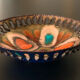 Enamelled metal cut Laurana Rame d'Arte, Italy 60s