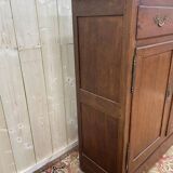 Armoire basse en chêne massif
