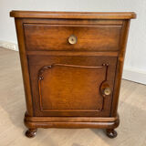 Pair of chippendale art deco bedsides