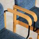 Chaises vintage | fauteuils | kinnarps | suède