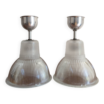 Paire de suspension Holophane 1950