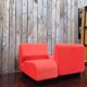 Vintage modular Pizza seating element by Don Chadwick for Herman Miller