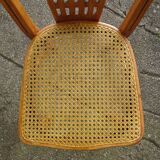 Set of 6 THONET chairs N°732 - 1914 - new canework - Viennese Secession.