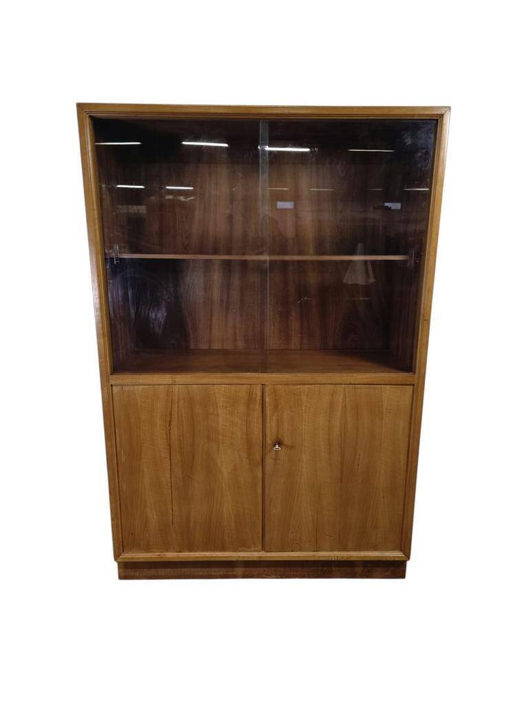 Display cabinet/vintage wooden bookcase