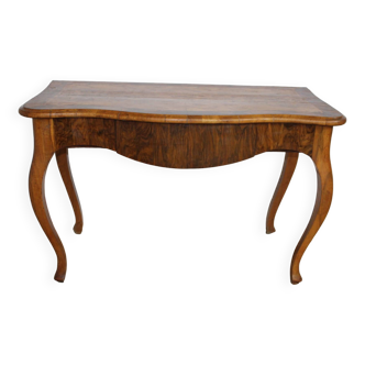 Lady's desk with one drawer in burl wood Germany