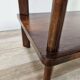 1950s Art Decò walnut coffee table