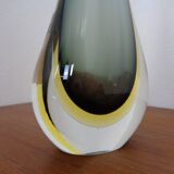 Murano Formia Glass Vases by Giuliani Mian for Fornace Mian, 1980s, Set of 2