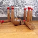 1900 wooden bowling game
