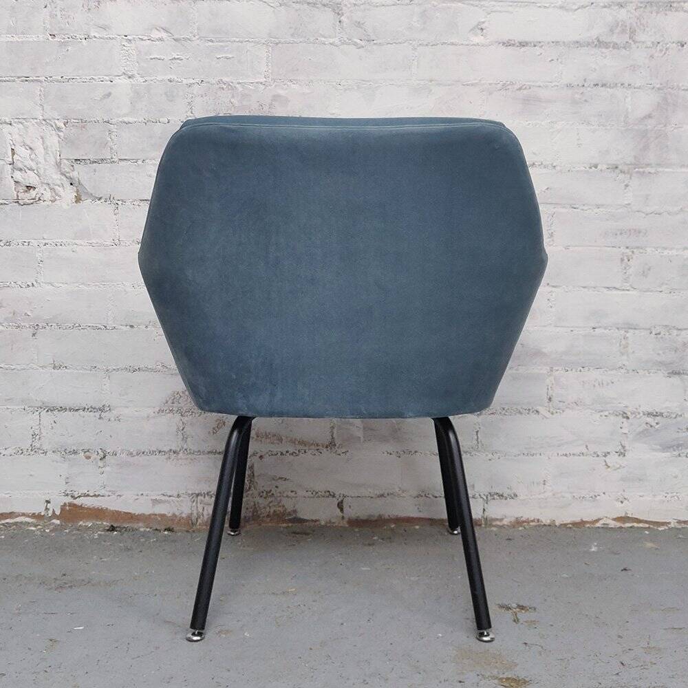 Velvet Armchair, 1960s