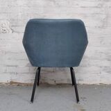 Velvet Armchair, 1960s