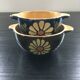 Pair of 2 antique ear bowls