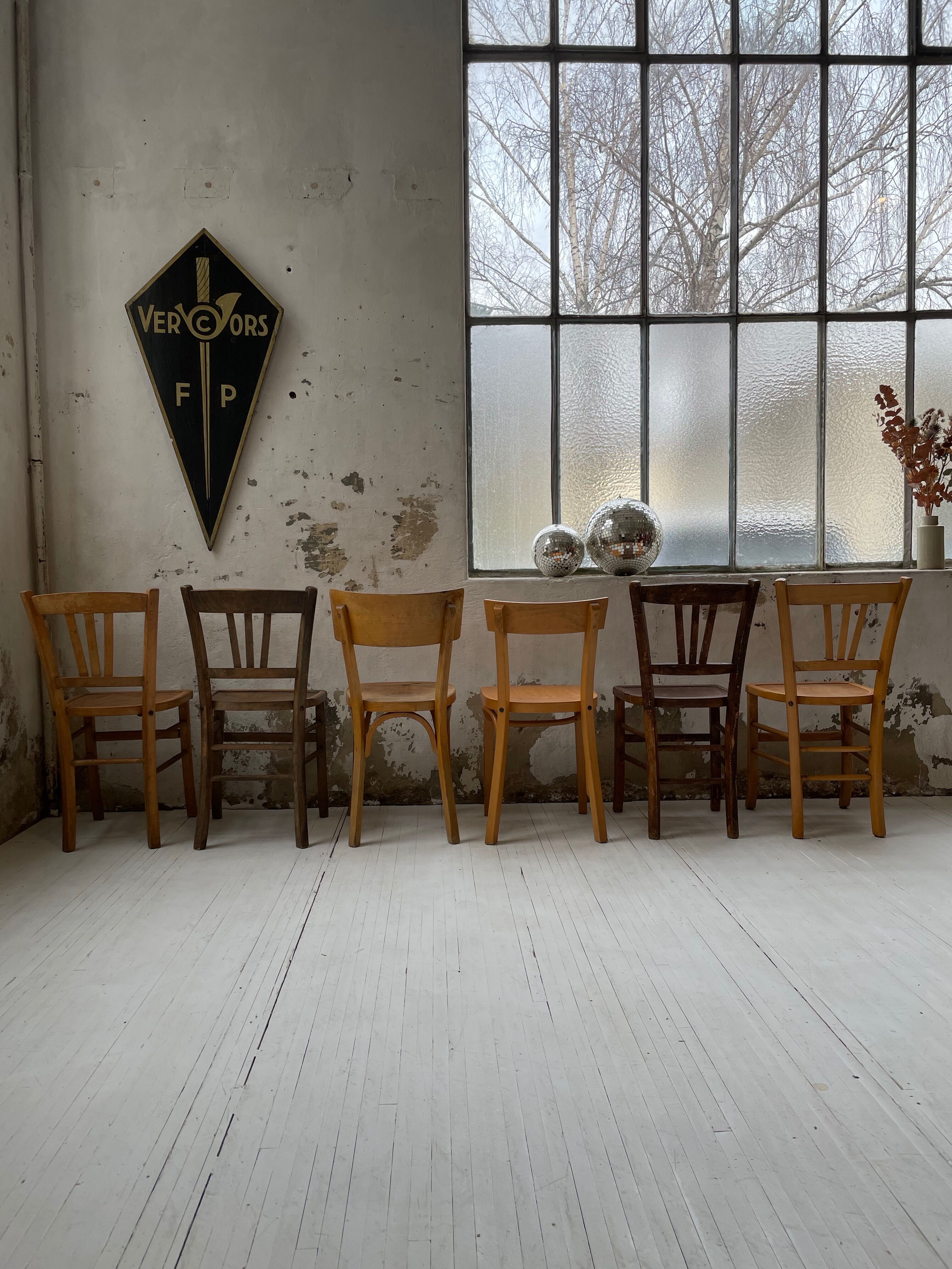 Set 6 chairs bistro Luterma Baumann