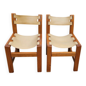 Paire de  Chaises en - maison regain