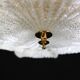 Como, Italian Murano Glass Ceiling Light or Flush Mount, 1980s