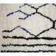 Colorful Berber carpet 263x152cm