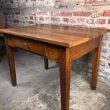 1900s walnut farmhouse/desk table