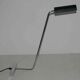 Lampe design italien années 80's chrome et acier
