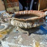 Pair of 1900 Cast Iron Planters from Charleville-Mézières in Rocaille Style