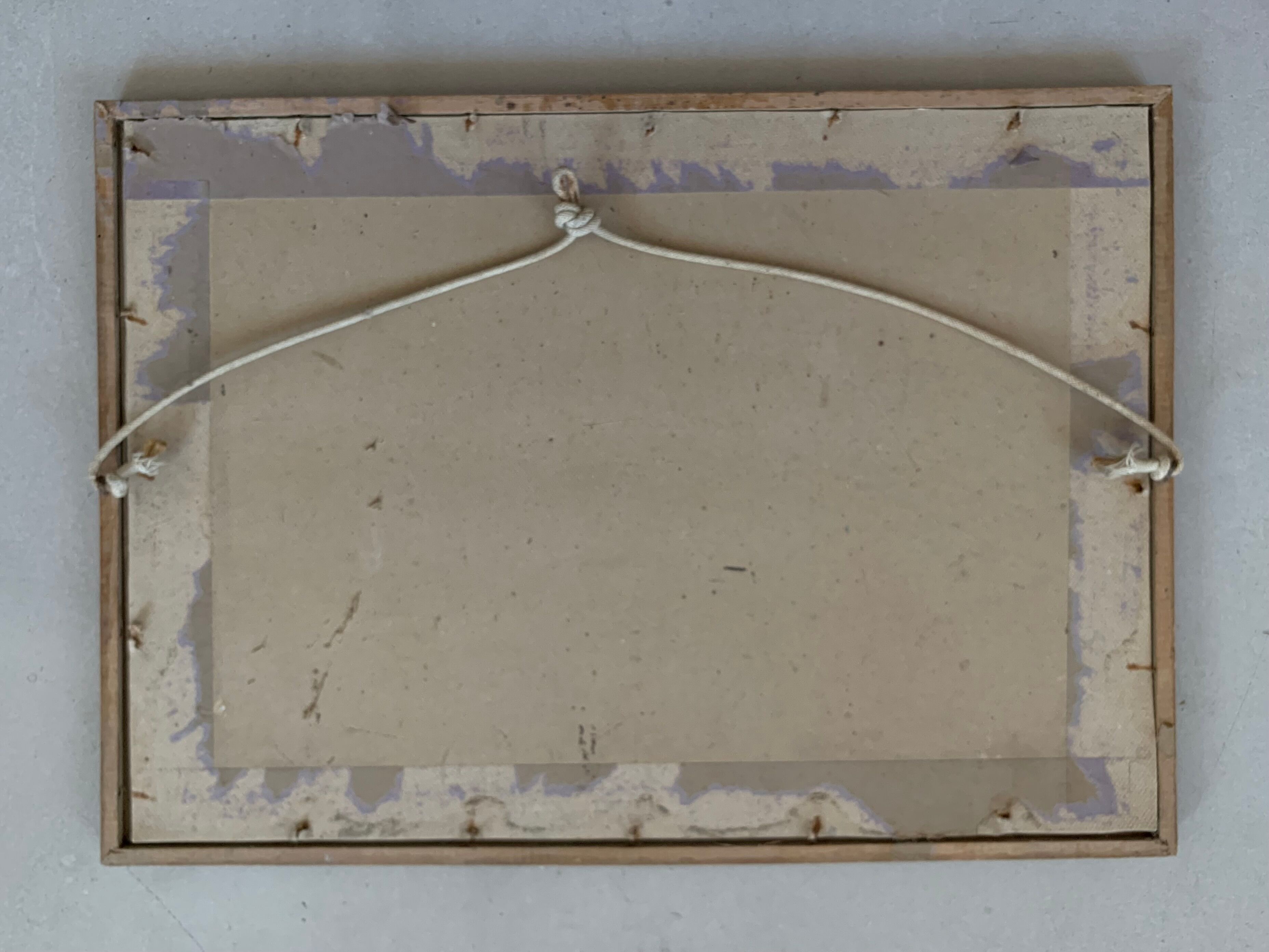 Old frame carved wood 29x41cm