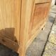 Parisian cabinet glazed raw wood