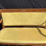 Mahogany bench empire