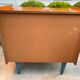 Grey blue vintage dresser