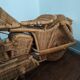 Rattan motorcycle Harley Davidson rattan