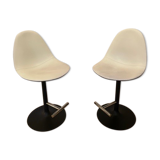 Duo Philippe Stark stools for Cassina