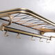 Wall coat rack Hollywood Regency style 1960s