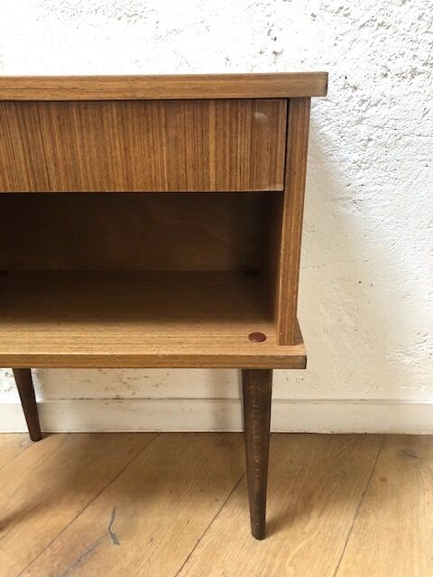 60s bedside table