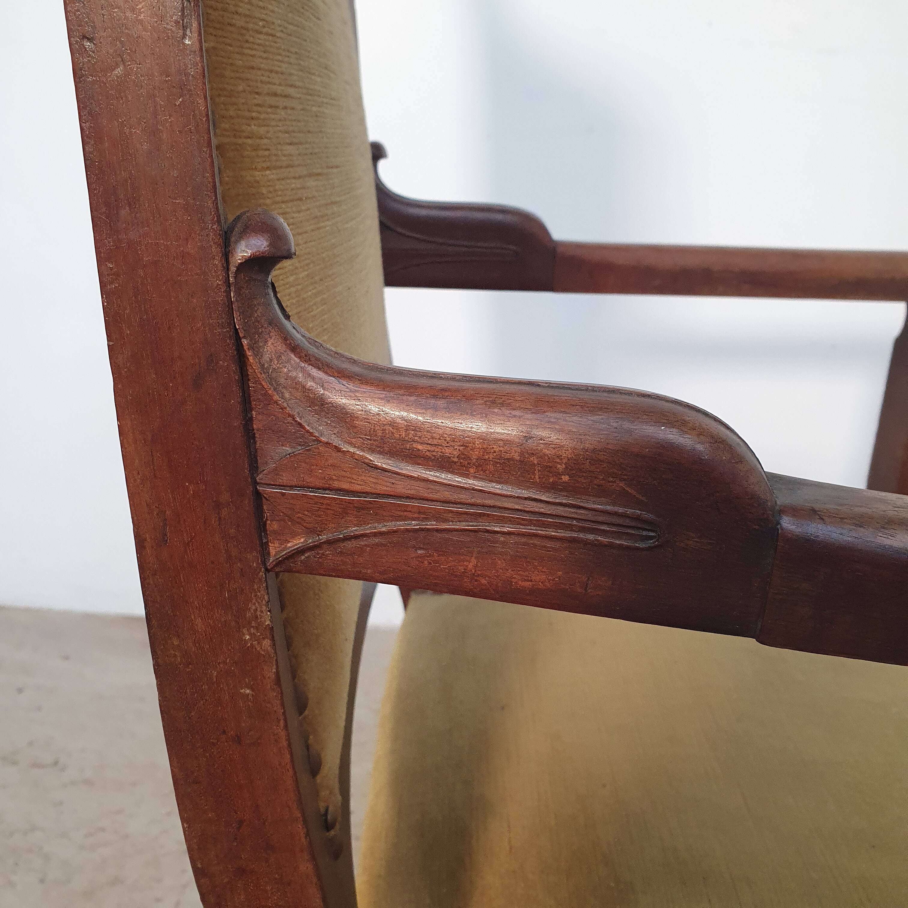 Pair of Empire period armchairs