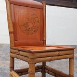 Vintage bamboo chair