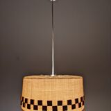 Wool and wood hanging lamp 60/70