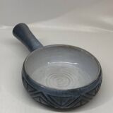 Scandinavian ceramic fondue pot