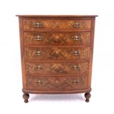 Chest of drawers, Scandinavia, mid-19th century. Antique.