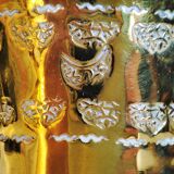 Brass coffee maker Saudi Arabia 19th