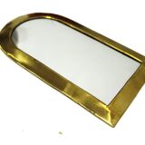 Handcrafted mirror made of brass in Morocco 25cm
