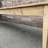 Very large 350 cm fir farm table