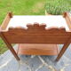 Table de toilette en pichepin