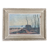 Unsigned painting Côte de Vendée,