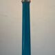 Vintage column lamp base in opaline and brass
