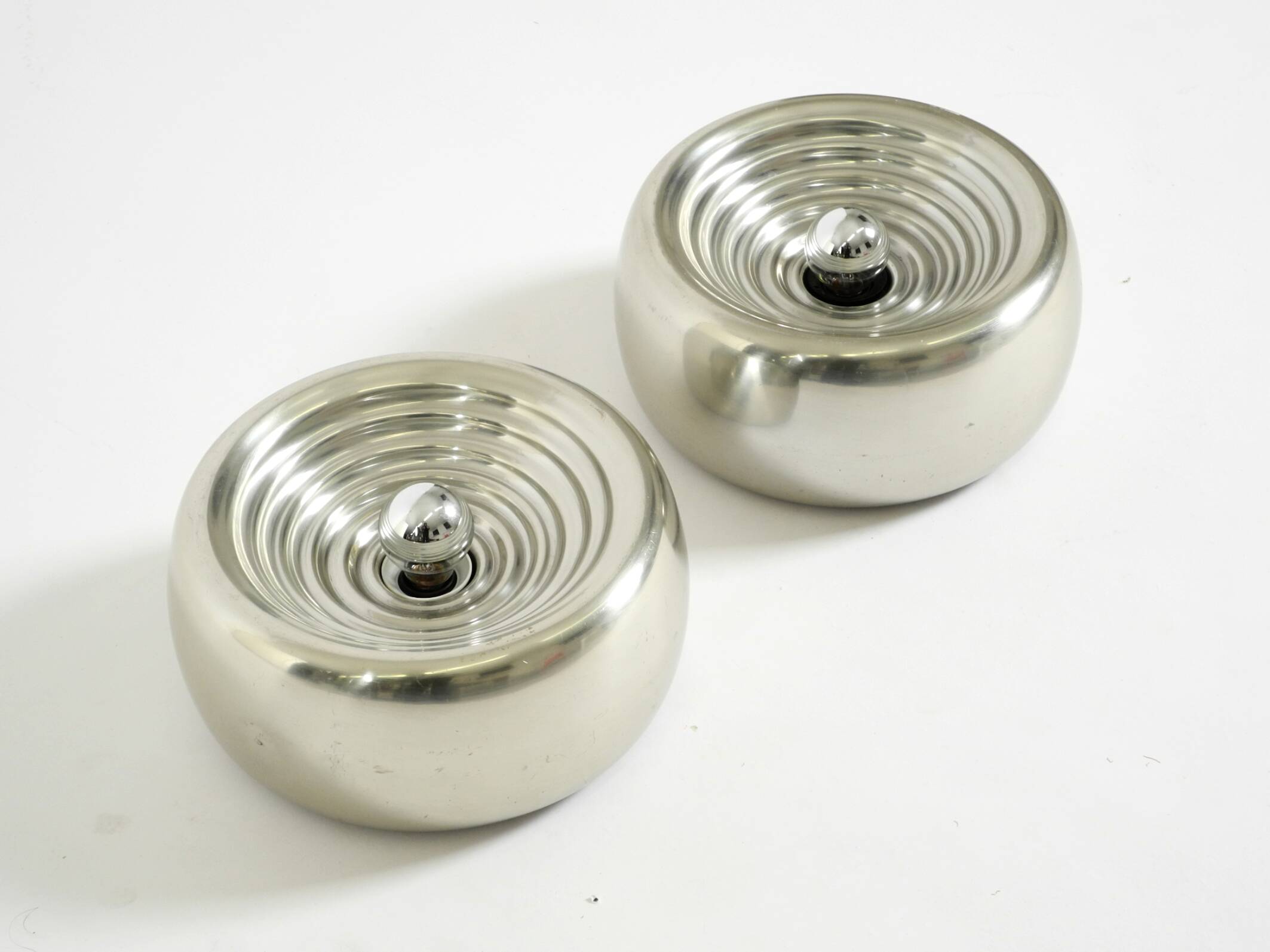 Set of two Padina Wall Lamps by Castiglioni for Flos, Italy, Circa 1970