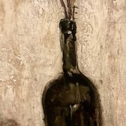 Huile sur toile des années 1970