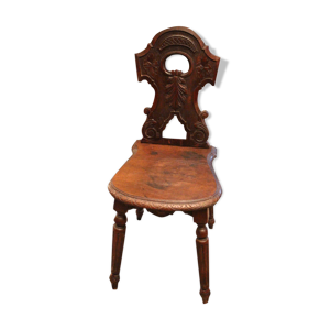 Chaise rustique XIXe