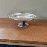 Art Deco silver-plated bowl by Bouillet and Bourdelle